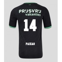 Dres Feyenoord Igor Paixao #14 Gostujuci 2024-25 Kratak Rukav